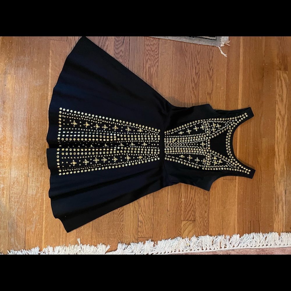 Studded a-line dress - Picture 1 of 5